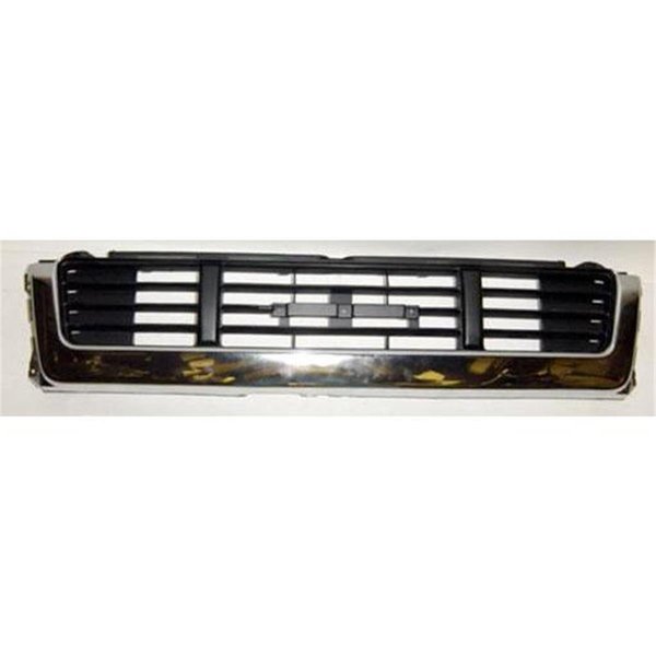 Geared2Golf Grille for 1989-1991 4WD Toyota Pickup, Chrome & Black GE2143816